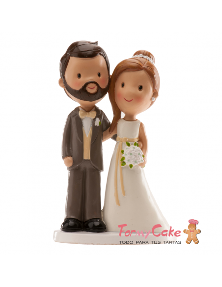 Figura para Tarta Boda "Old Fashion" 14cm Dekora