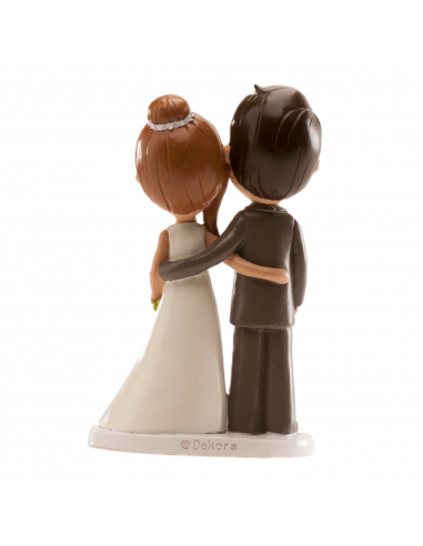 Figura para Tarta Boda "Old Fashion" 14cm Dekora
