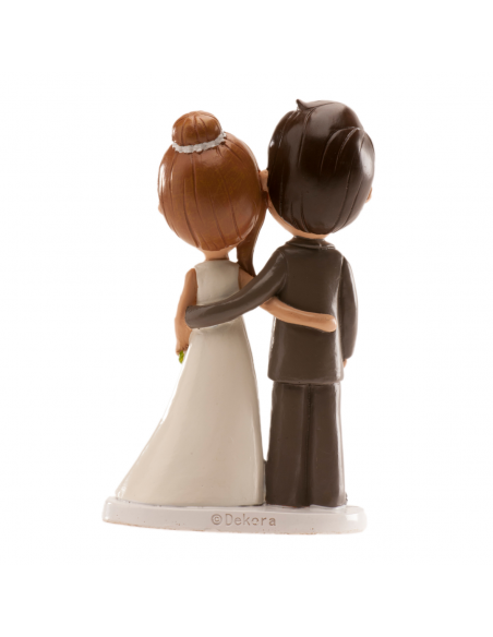 Figura para Tarta Boda "Old Fashion" 14cm Dekora