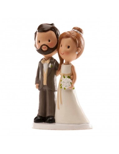Figura para Tarta Boda "Old Fashion" 14cm Dekora