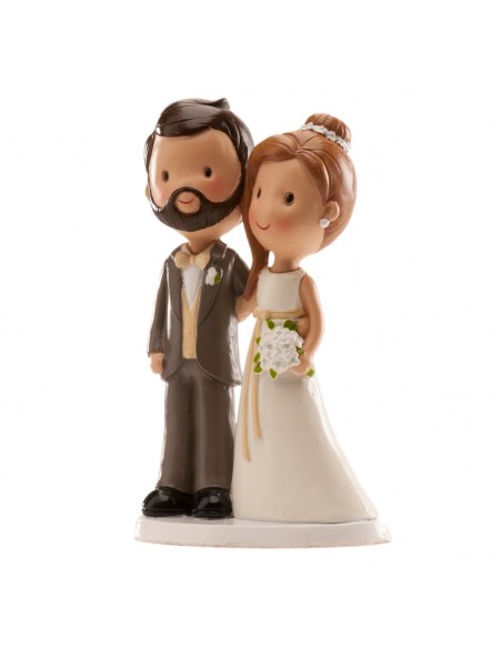 Figura para Tarta Boda "Old Fashion" 14cm Dekora