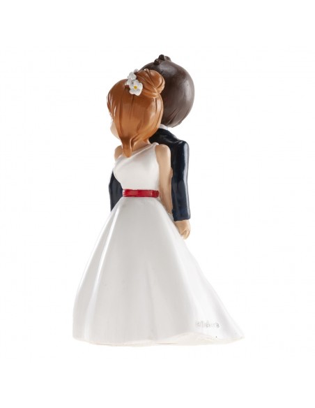 Figura para Tarta Boda "De Espaldas" 16cm Dekora