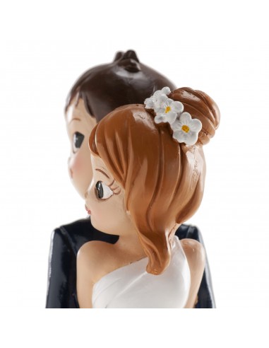 Figura para Tarta Boda "De Espaldas" 16cm Dekora