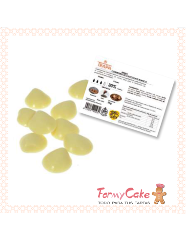 Cobertura Blanca 1kg Trapa