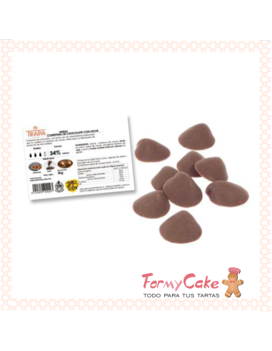 Cobertura Extra Leche 1kg Trapa