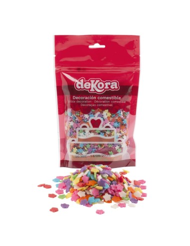 Estrellas Colores De Azucar 100g Dekora