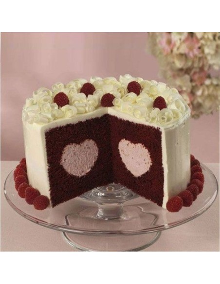 molde relleno corazón wilton
