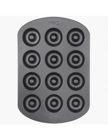 Molde Metal 12 Mini Donuts Wilton