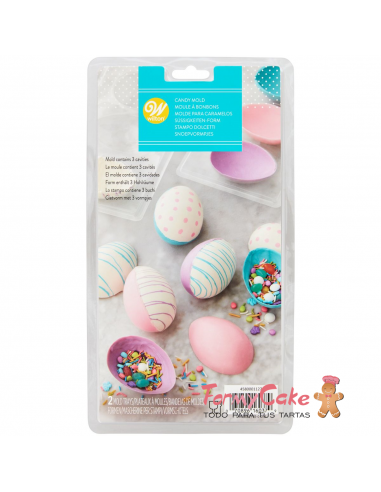 Molde Para Chocolate De huevo De pascua Wilton