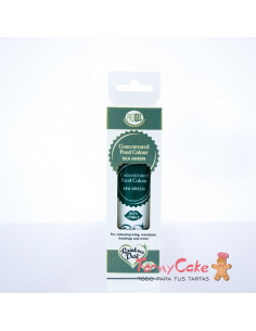 Colorante Gel Verde Mar Progel 25gr De Rainbow Dust
