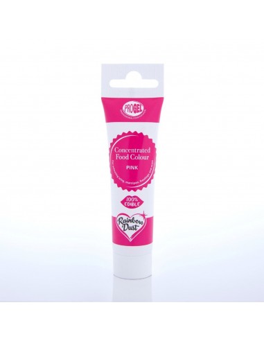 Colorante Gel Rosa Progel 25gr De Rainbow Dust