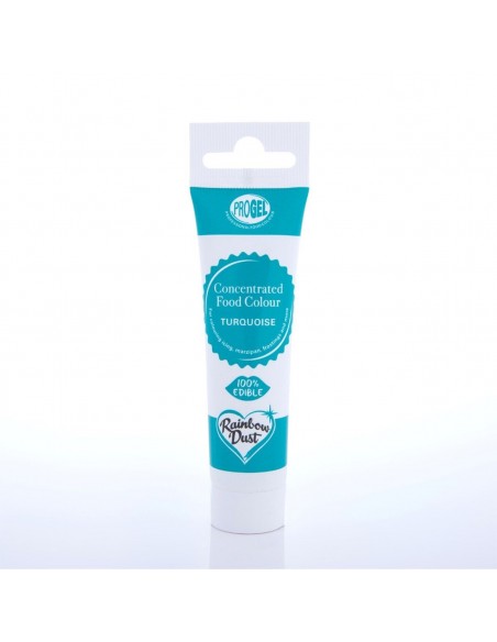 Colorante Gel Turquesa Progel 25gr De Rainbow Dust