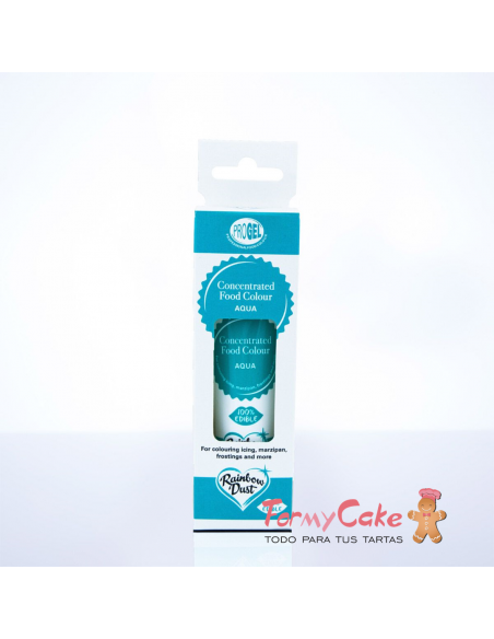 Colorante Gel Aqua Progel 25gr De Rainbow Dust