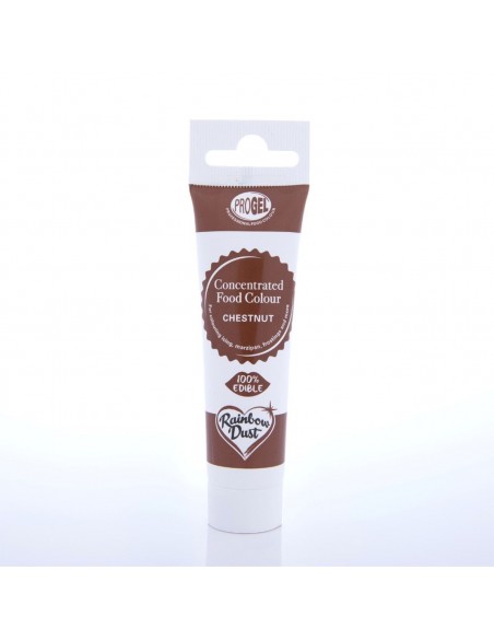 Colorante Gel Castaño Progel 25gr De Rainbow Dust