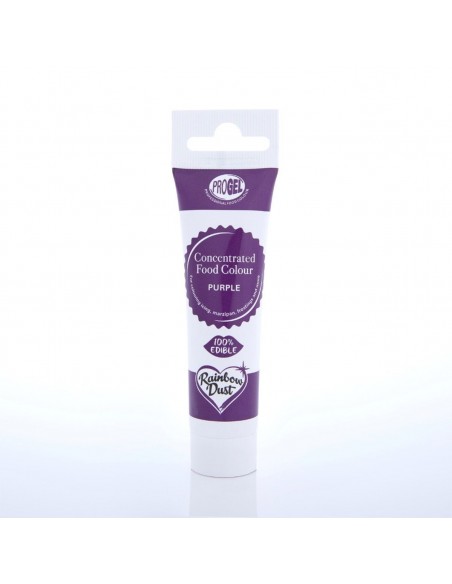 Colorante Gel Morado Progel 25gr De Rainbow Dust