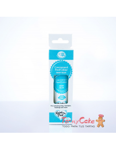 Colorante Gel Azul Bebe Progel 25gr De Rainbow Dust