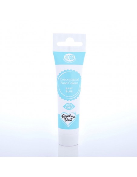 Colorante Gel Azul Bebe Progel 25gr De Rainbow Dust