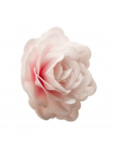 Rosa Gigante De Oblea Color Rosa Dekora 2