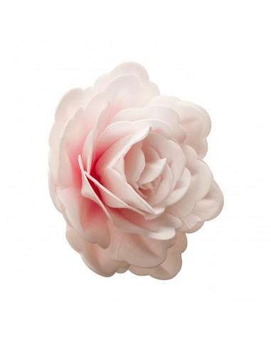 Rosa Gigante De Oblea Color Rosa Dekora