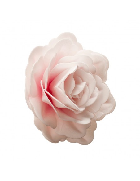Rosa Gigante De Oblea Color Rosa Dekora