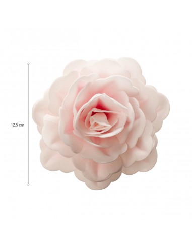 Rosa Gigante De Oblea Color Rosa Dekora