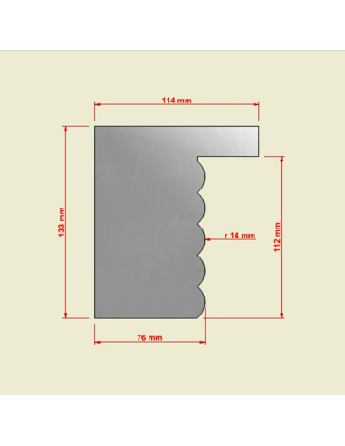 Scraper Acero Ondas Pastkolor
