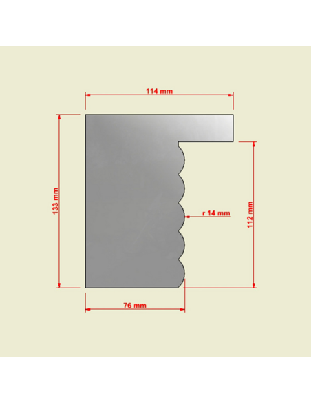 Scraper Acero Ondas Pastkolor