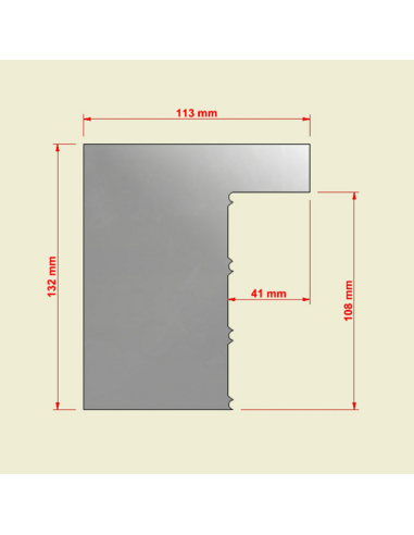 Scraper Acero Anillas Pastkolor