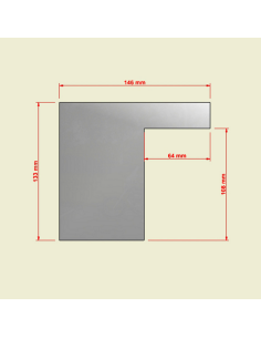 Scraper Acero Angulo Recto N2 Pastkolor 2