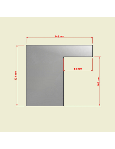 Scraper Acero Angulo Recto N2 Pastkolor
