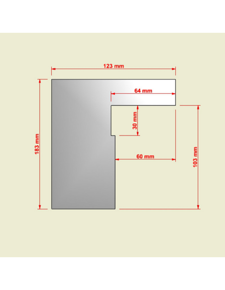 Scraper Acero Maceta Cilindrica N2 Pastkolor