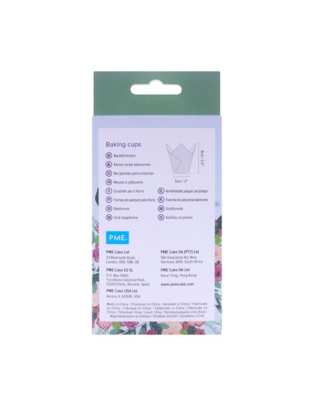 Cápsulas Muffins Ramo de Flores 24ud PME