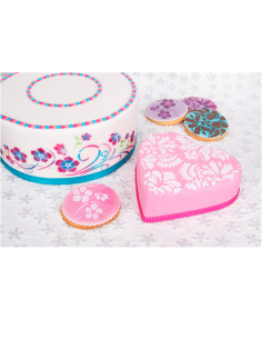 Stencil Flores 2uds Städter 2