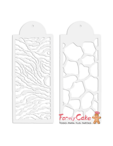 Stencil Safari 2uds Städter