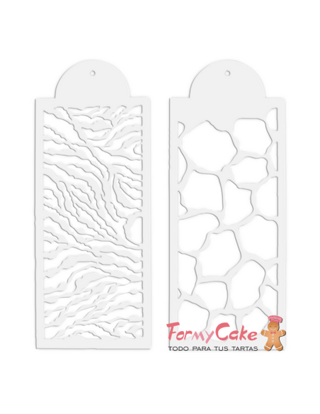 Stencil Safari 2uds Städter