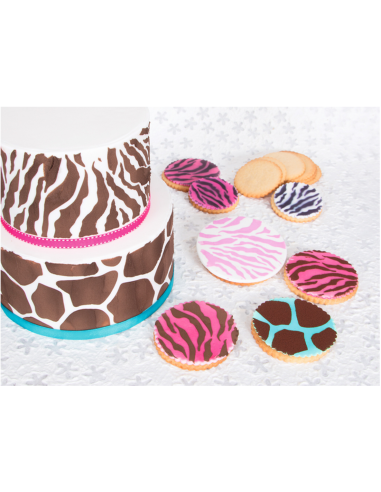 Stencil Safari 2uds Städter