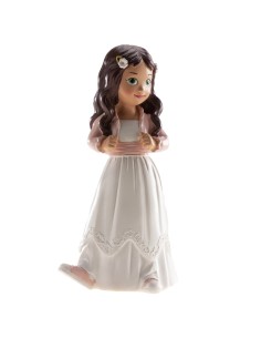 Figura para Tarta Comunión Niña Con Zapatillas Dekora 2