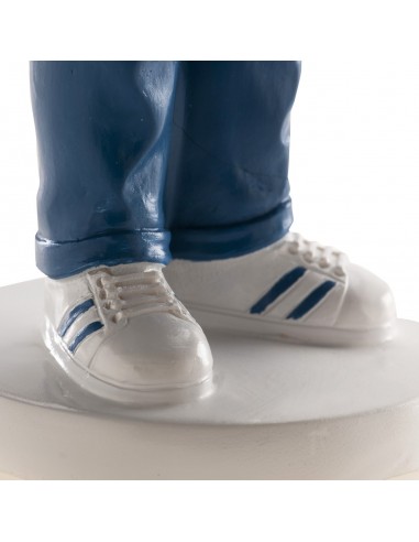 Figura para Tarta Comunión Niño Con Zapatillas Dekora