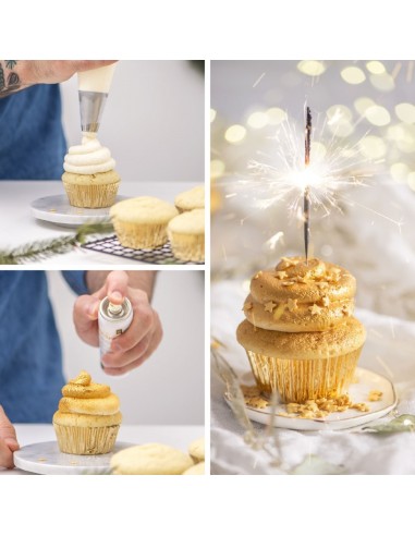 Colorante en Spray Oro Metalizado 75ml Decora