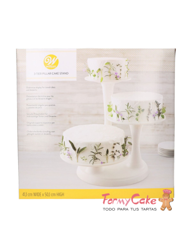 Stand 3 Pisos para Tartas Wilton