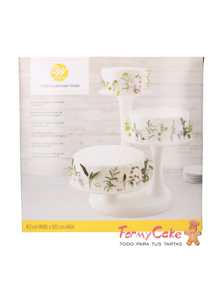 Stand 3 Pisos para Tartas Wilton