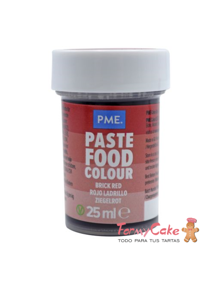 Colorante Pasta Rojo 25gr PME