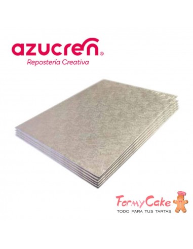 Base Rectangular para Tartas Fina 35x45cm Azucren