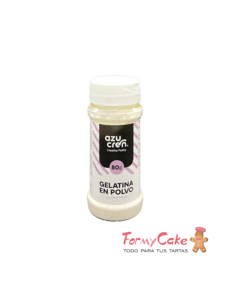 Gelatina en Polvo 80gr Azucren