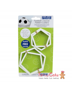 Set 2 Cortadores Futbol DekoFee