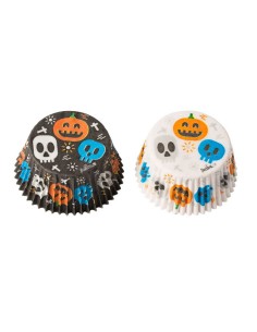 Cápsulas Cupcakes Calaveras 36uds Decora 2