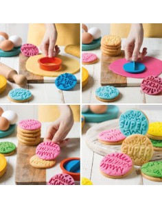 Juego de Marcador y Cortador de Galletas Super Wonder Decora 2