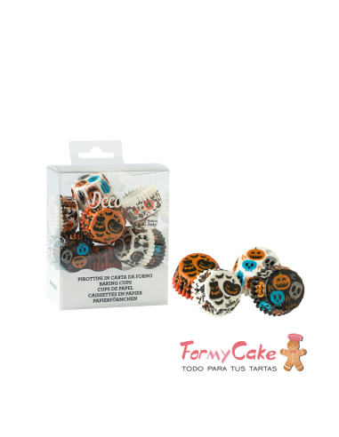 Minicápsulas Cupcakes Halloween 200uds Decora