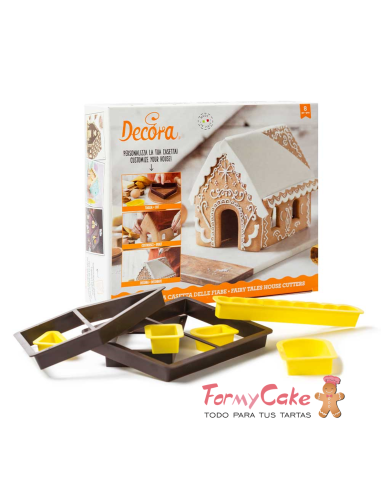 Cortador galletas Casa De Cuento De Hadas Decora