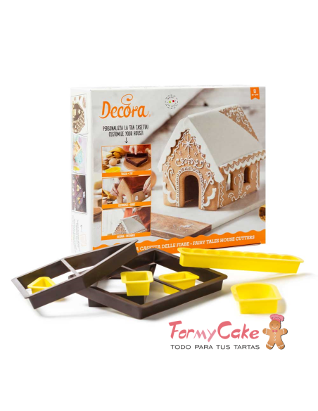 Cortador galletas Casa De Cuento De Hadas Decora